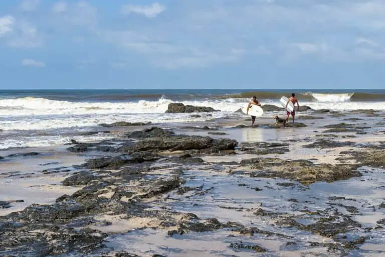 surfers at Langosta