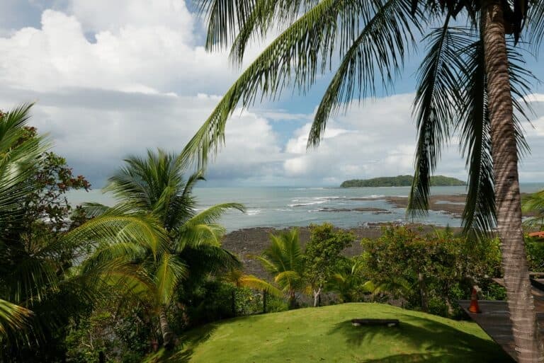 a view on the beach