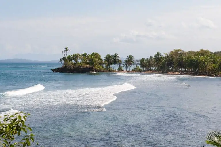 Surfing in Bocas Del Toro Panama
