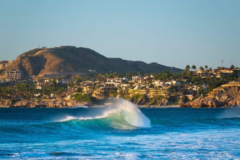 Surfing in Cabo San Lucas
