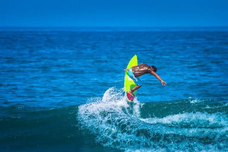 surfing in Ecuador