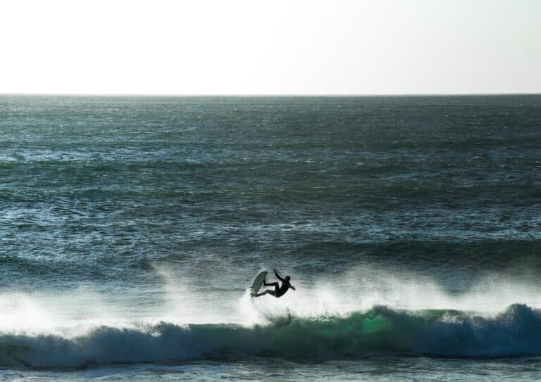 surfer in Cape Town