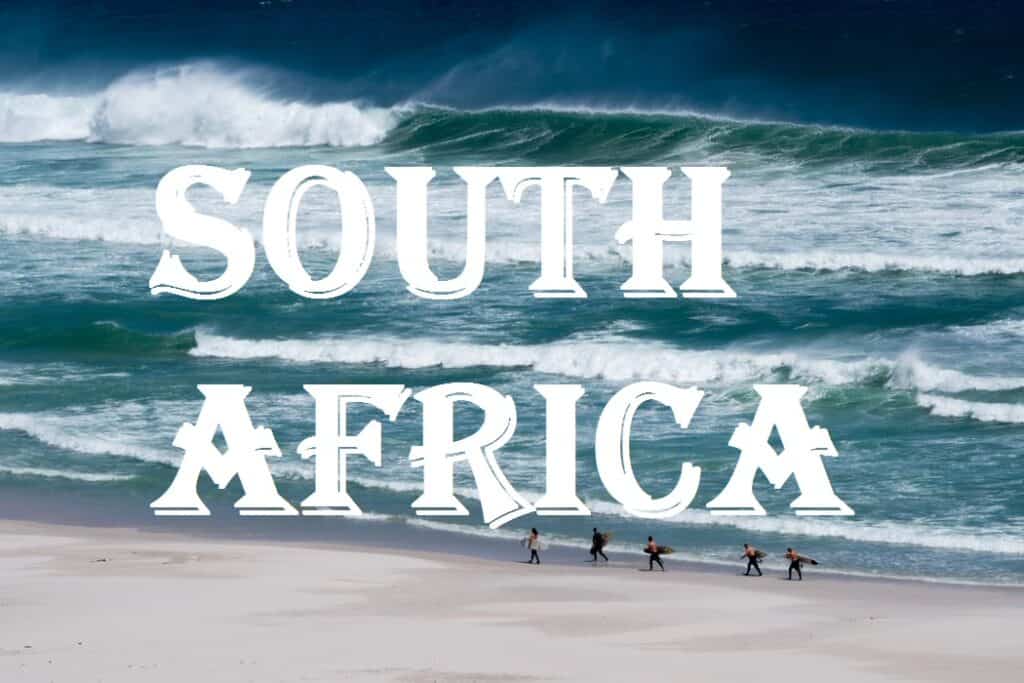 Surf South Africa Homepage