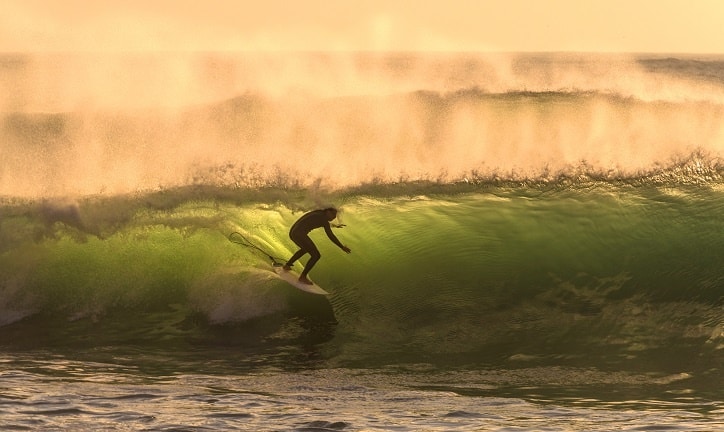 Surfing in Peru, La Herradura,Lima