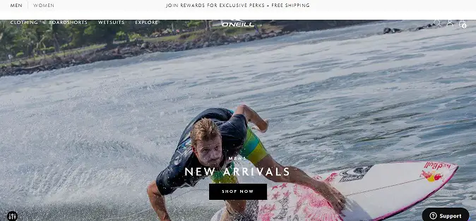 O'Neill Online Surf Shop