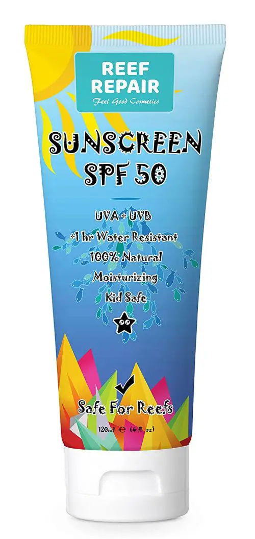 Reef Safe Sunscreen SPF 50 All Natural Sunscreen