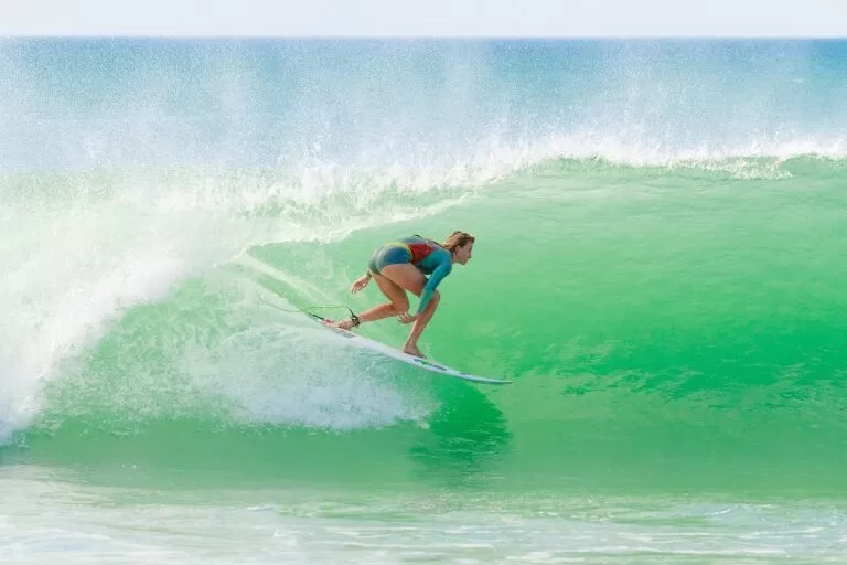 Surfing in Hossegor