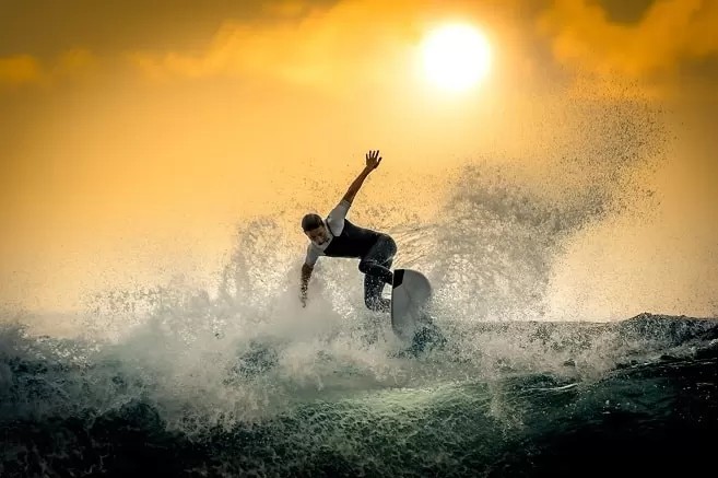 Surfing in Tenerife