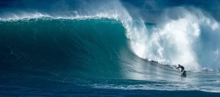 Big Wave at Waimea Bay