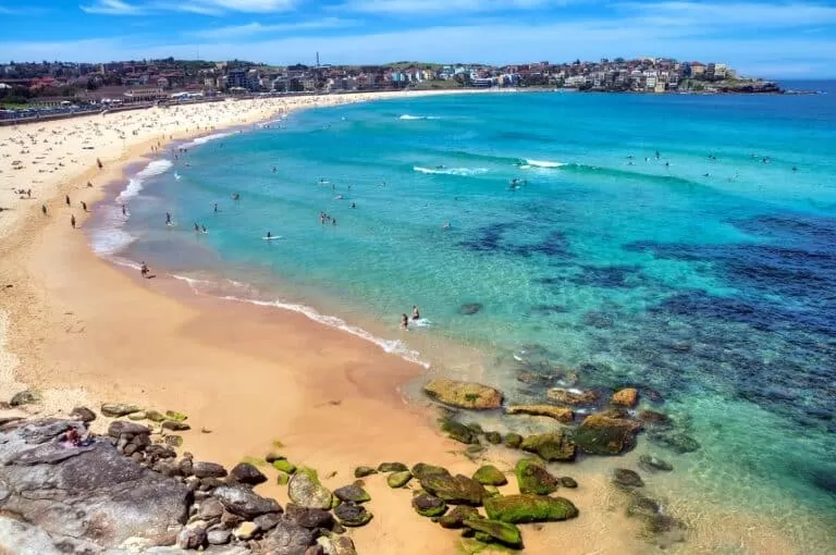 Beginner Surf at Bondi Beach Australia