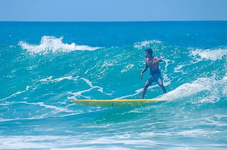 Longboard at Arugam,Bay