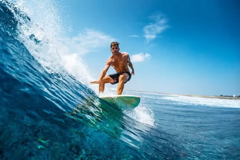 Surfer at Jailbreaks