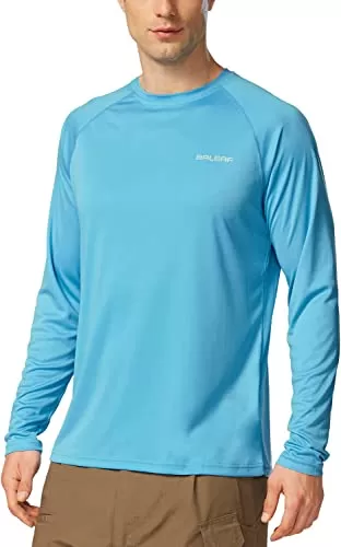 BALEAF Men's Surf Rash Guard